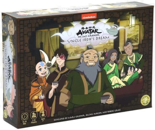 Nickelodeon Avatar The Last Airbender Uncle Irohs Dream Board Game