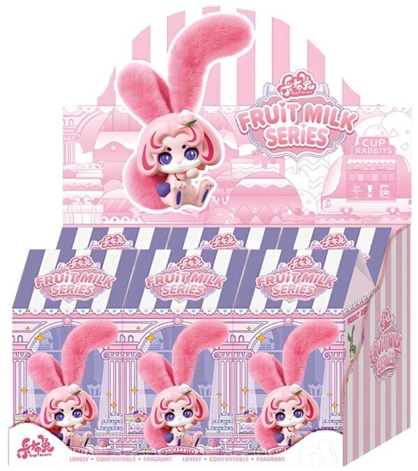 Cup Rabbits Fruits Milk Mystery Plush