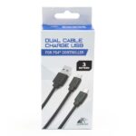 Panthek Dual Cable Charge USB-A Cable Micro USB 3M