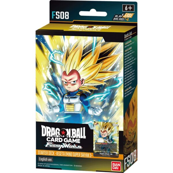 Dragon Ball Super Card Game: Vegeta (Mini) Super Saiyan 3 FS-08 Starter Deck