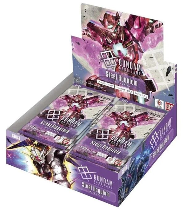 Gundam Card Game: GD-03 Steel Requiem Booster Box