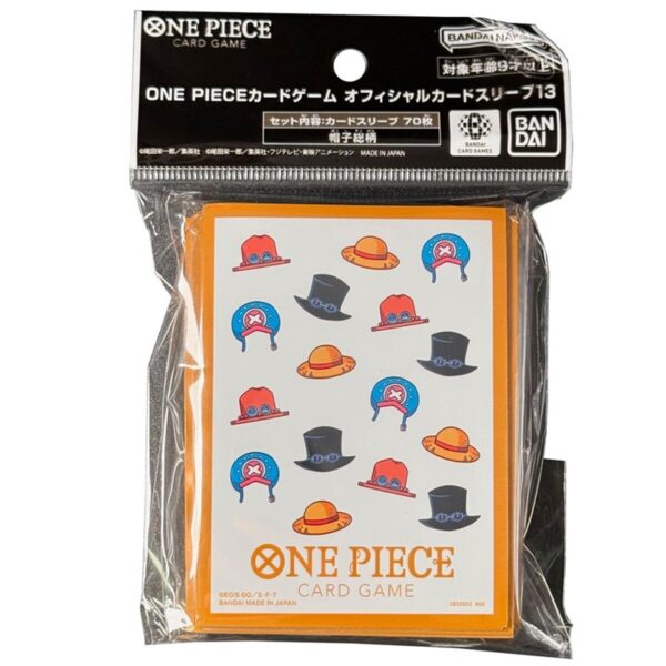 One Piece Card Game: Hat Patterns Official Sleeves Vol. 13
