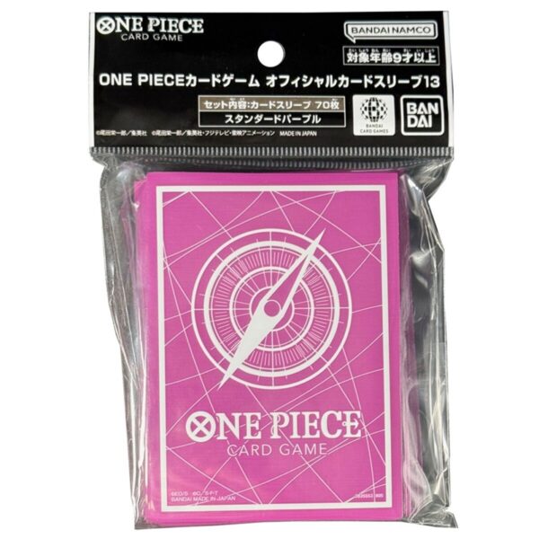 One Piece Card Game: Standard Purple Official Sleeves Vol. 13