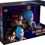 League Of Legends Arcane Vi & Jinx 2 Pack Figures