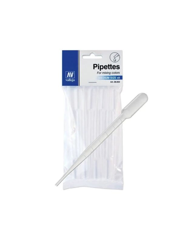 Vallejo - Accessories - Pipettes Medium Size 8x3 ml