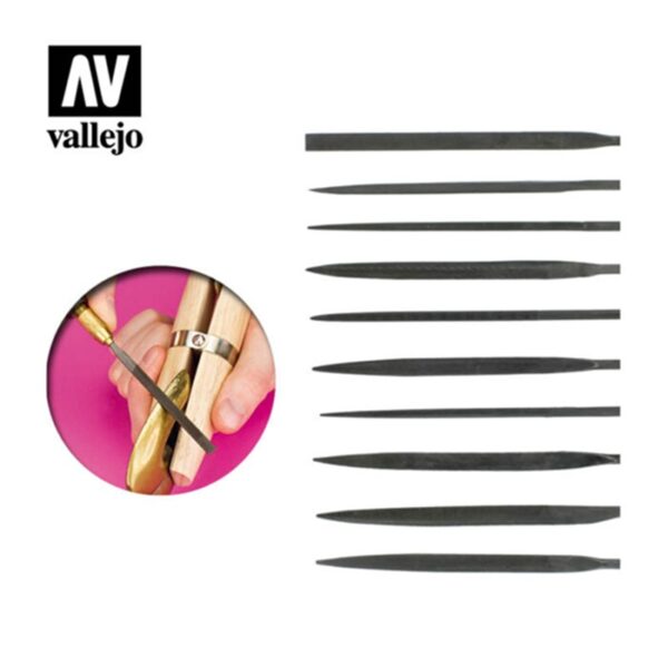 Vallejo - Tools - Budget Needle File Set (10)
