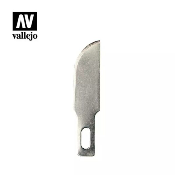 Vallejo - Tools - 10 General Purpose Cuved Blades (5) for No. 1 Handle