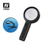 Vallejo - Tools - Lightcraft Foldable Led Magnifier (with Inbuilt Stand)