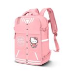 Hello Kitty Varsity Cabin Travel Bag Mercury 40x25x20cm