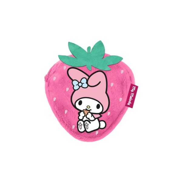 My Melody Strawberry Fur Coin Purse 12x11x2cm