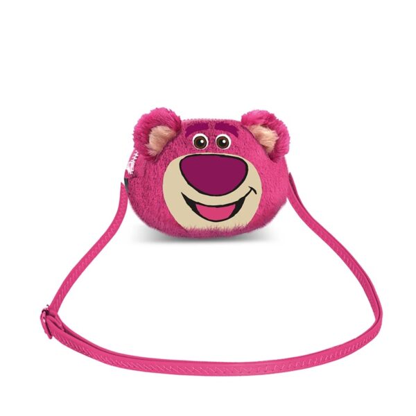 Disney Toy Story Lotso Mini Fur Heady Shoulder Bag 20x15x6cm