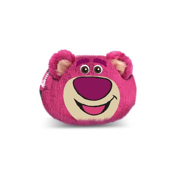 Disney Toy Story Lotso Heady Fur Coin Purse 12x11x2cm