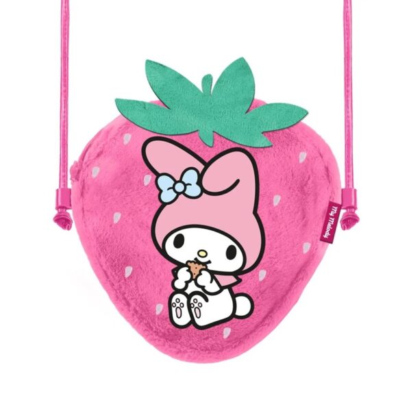 My Melody Strawberry Mini Fur Shoulder Bag 20x15x6cm