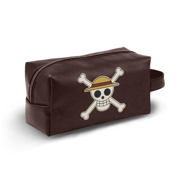 One Piece Skull Varisty Toiletry Bag "Brick"