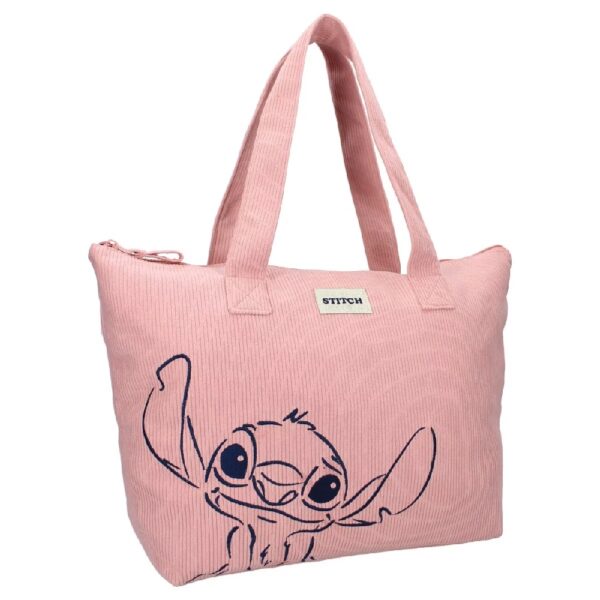 Disney Stitch Obsessed Corduroy Shopping Bag