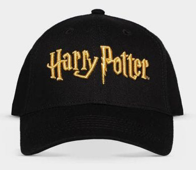 Harry Potter Gold Logo Adjustable Cap