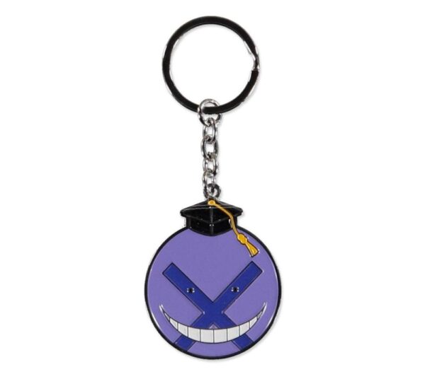 Assassination Classroom Koro Sensei Metal Keychain