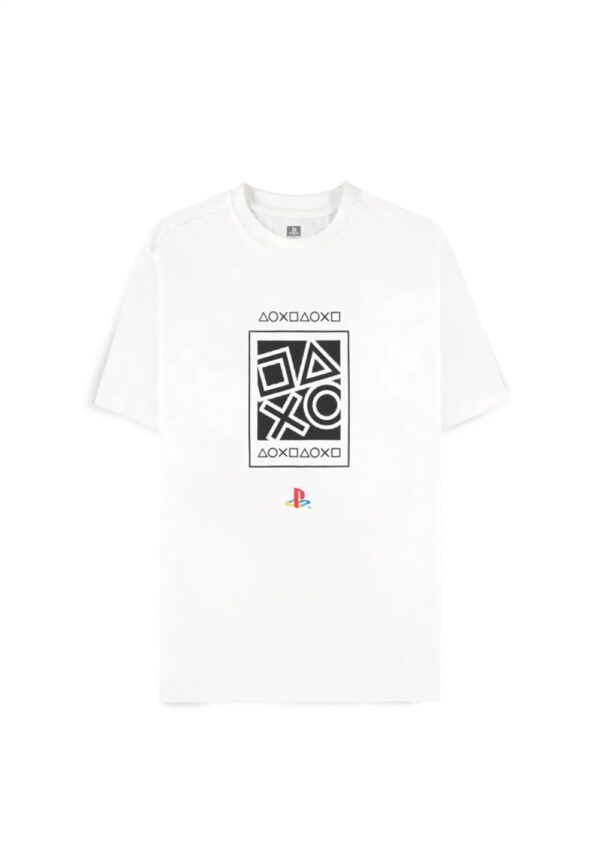 PlayStation Icons White T-Shirt (XXL)