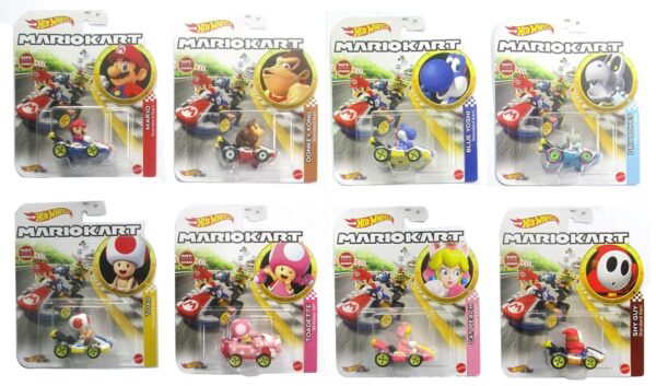 Hot Wheels Super Mario Kart Character Car