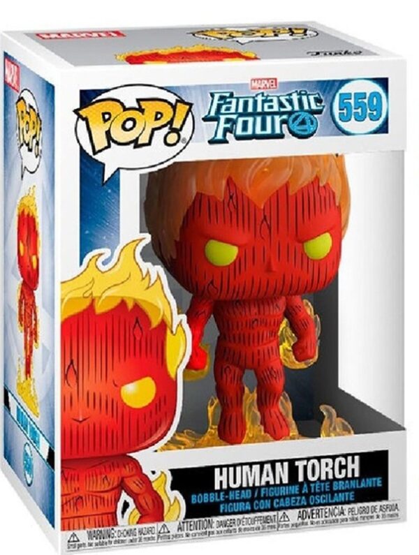 Funko POP! Marvel Fantastic Four N° 559 - Human Torch