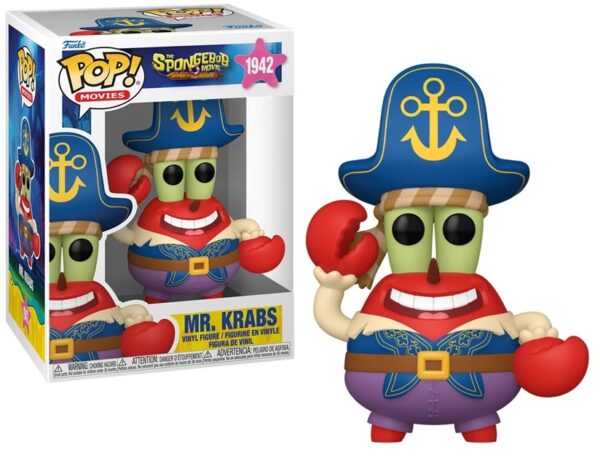 Funko POP! The Spongebob Movie N° 1942 - Mr. Krabs