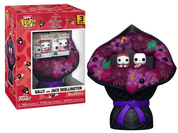 Funko Bitty POP! Disney Nightmare Before Christmas Sally and Jack Skellington