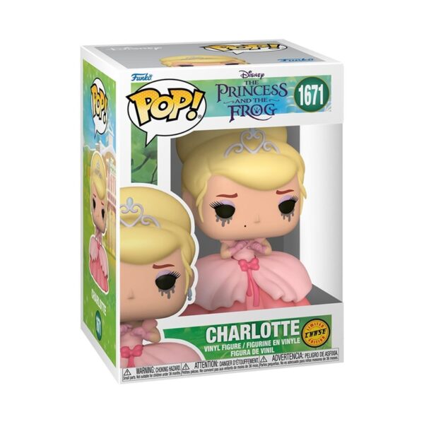 Funko POP! Disney The Princess and The Frog N° 1671 - Charlotte Chase Edition