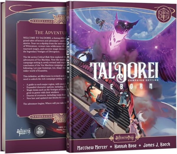 Tal'Dorei Campaign Setting Reborn Book