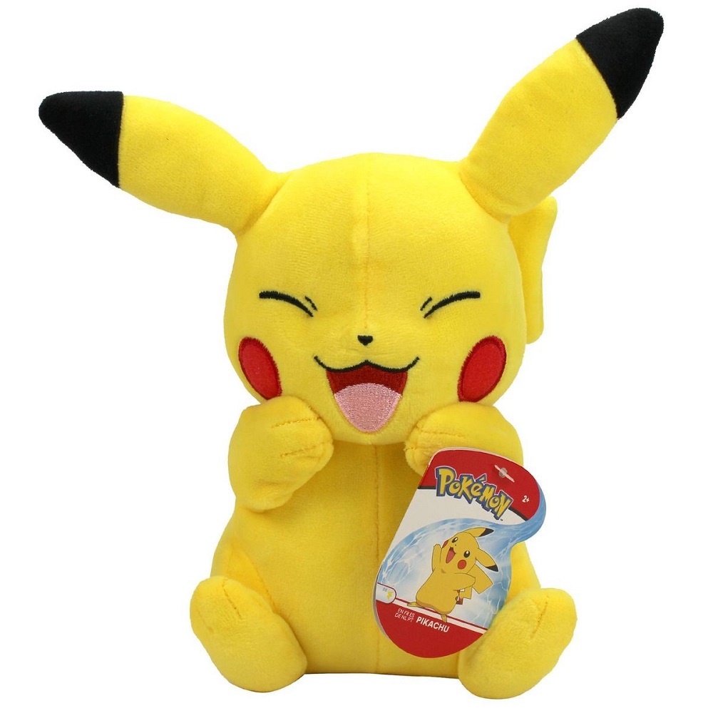 pos-0191726481591-f8defe87bc5c95640aa5c56c84376132.jpg Pokemon Pikachu 8" Plush - Image 1
