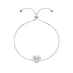 Disney Minnie Adjustable Bracelet + Crystal Pendant