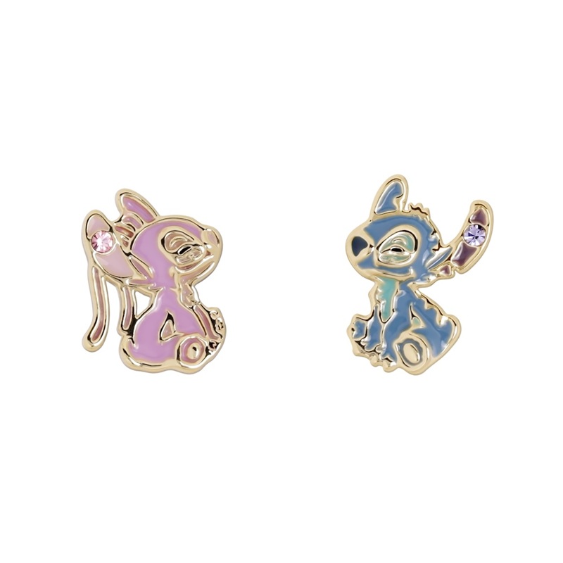 pos-0198660023474-0d0ebff0d9e735e6a413ad47b021b257.jpg Disney Stitch & Angel Studs Earrings - Image 1