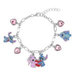 Disney Stitch & Angel Love Bracelet & Stitch Charms