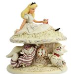 Disney Alice in Wonderland ''Whimsy and Wonder'' White Woodland Enesco Traditions Figurine