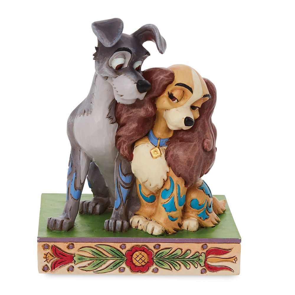 pos-028399319299-8cbbe0b0cb0e0aaed2f1e9d8fab86eb6.jpg Disney Lady And The Tramp Love Enesco Traditions Figurine - Image 1