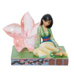 Disney Mulan with Clear Resin Cherry Blossom Enesco Traditions Figurine