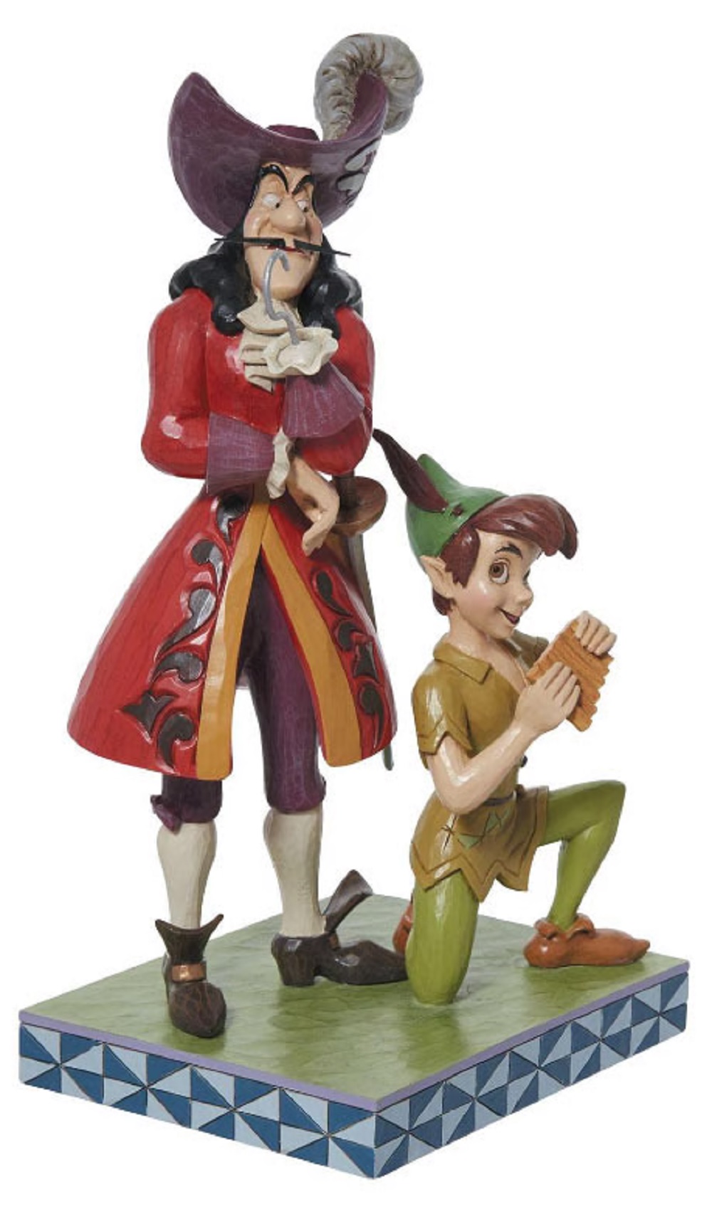 pos-028399340118-70e56bbd3ac4325874295379f7fb9fd4.jpg Disney Peter Pan & Hook Enesco Traditions Statue - Image 1