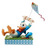 Disney Donald Duck Fowl With Kite Enesco Traditions Figurine