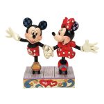 Disney Traditions Mickey & Minnie Roller Skating