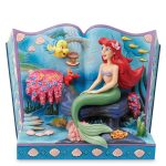 Disney The Little Mermaid ''A Mermaid's Tale'' Storybook Enesco Traditions Figurine