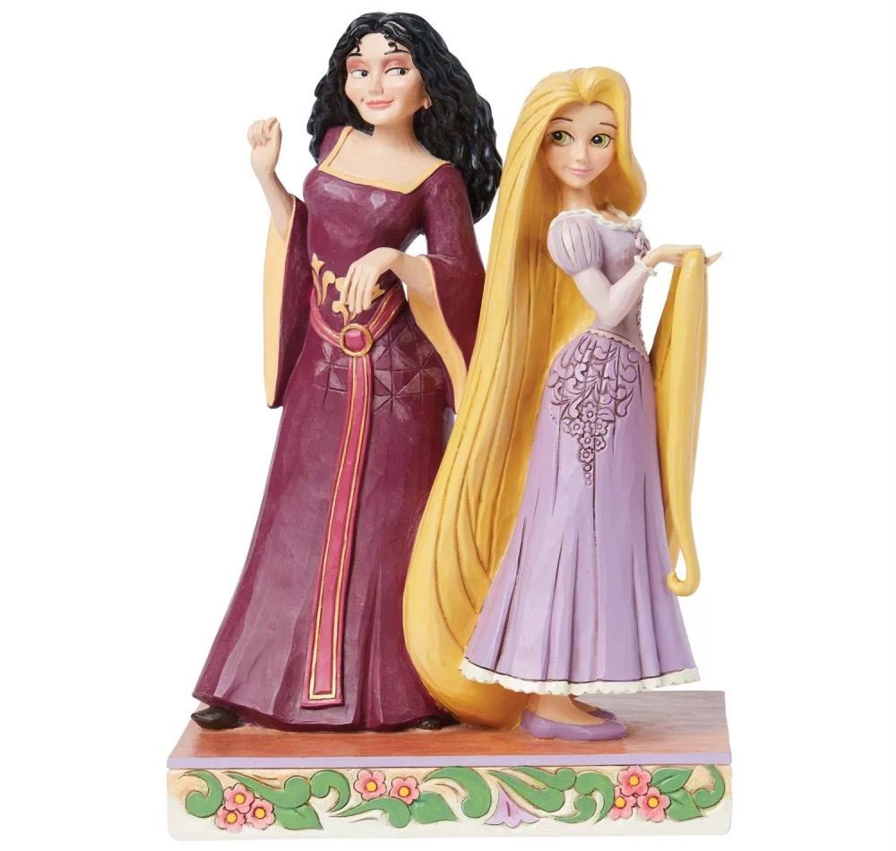 pos-028399382088-8013c5508a617ff7d9a319f49733d33e.jpg Disney Rapunzel & Mother Golen Enesco Traditions Figurine - Image 1