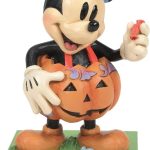 Disney Mickey Mouse in Pumpkin Costume Enesco Traditions Figurine