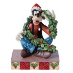 Disney Goofy Christmas Holiday Enesco Traditions Figurine