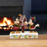 Disney Mickey & Minnie Mouse Posting a Christmas Letter Enesco Traditions Figurine