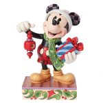 Disney Mickey Mouse Christmas Limited Edition Enesco Traditions Figurine