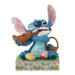 Disney Stitch Eating Chocolate Bunny Easter Enesco Traditions Figurine