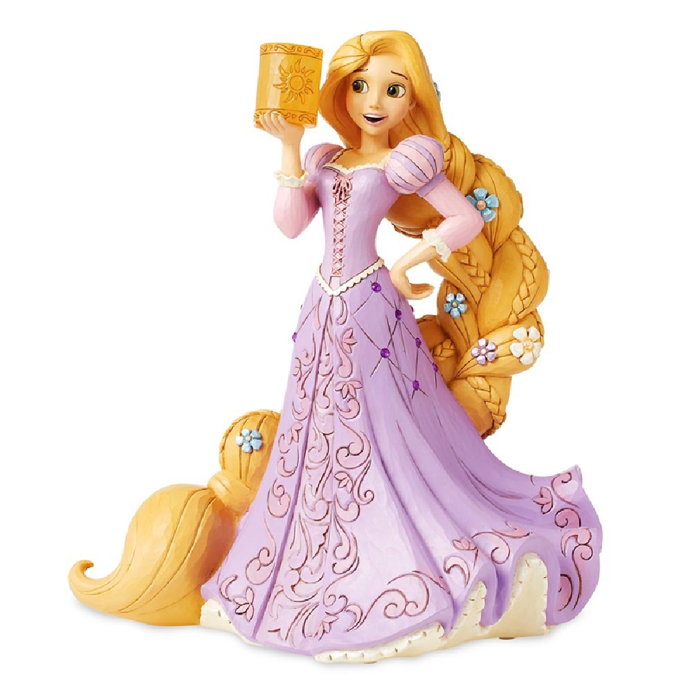 pos-028399427406-47683ccdf99446318f25c456e1c131f4.jpg Disney Rapunzel Tangled With Lantern Deluxe Enesco Traditions Figurine - Image 1