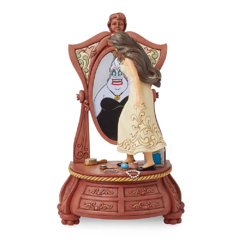 pos-028399427451-3160a4ce234172536f67a6496d928658.jpg Disney Vanessa Vanity Scene With Ursula Enesco Traditions Figurine - Image 1