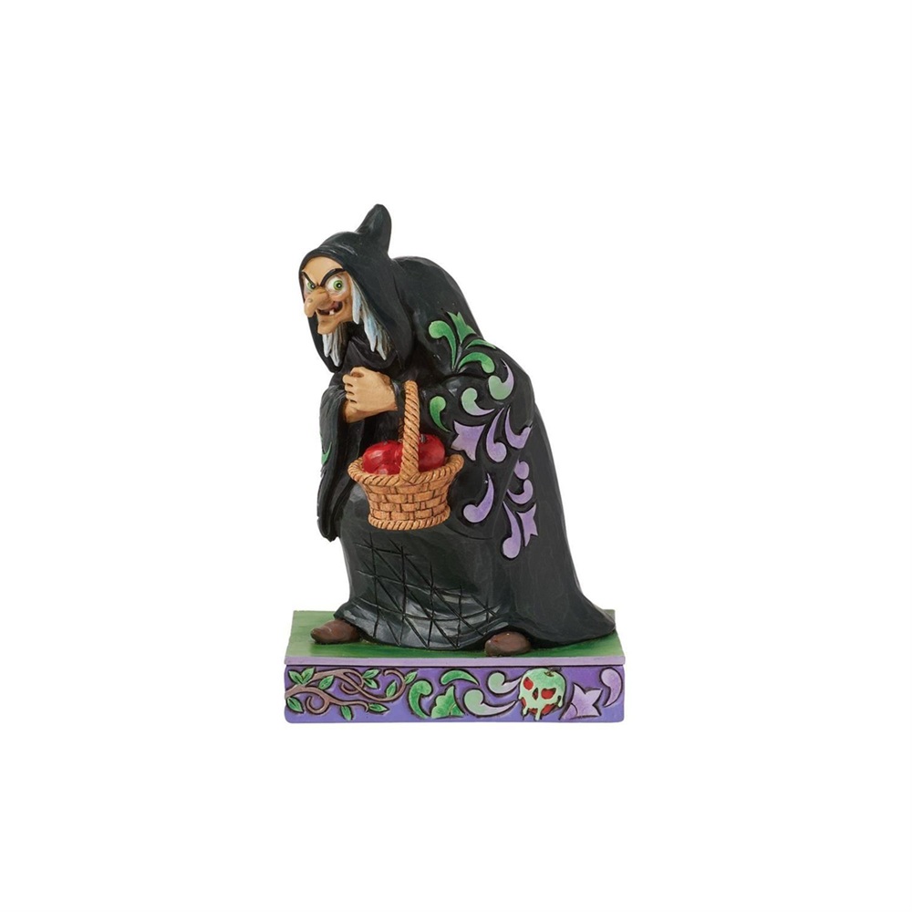 pos-028399427475-0222a6ed2d16827404bd3b6ecd4b82f1.jpg Disney Snow White The Hag Just One Bite Enesco Traditions Figurine - Image 1