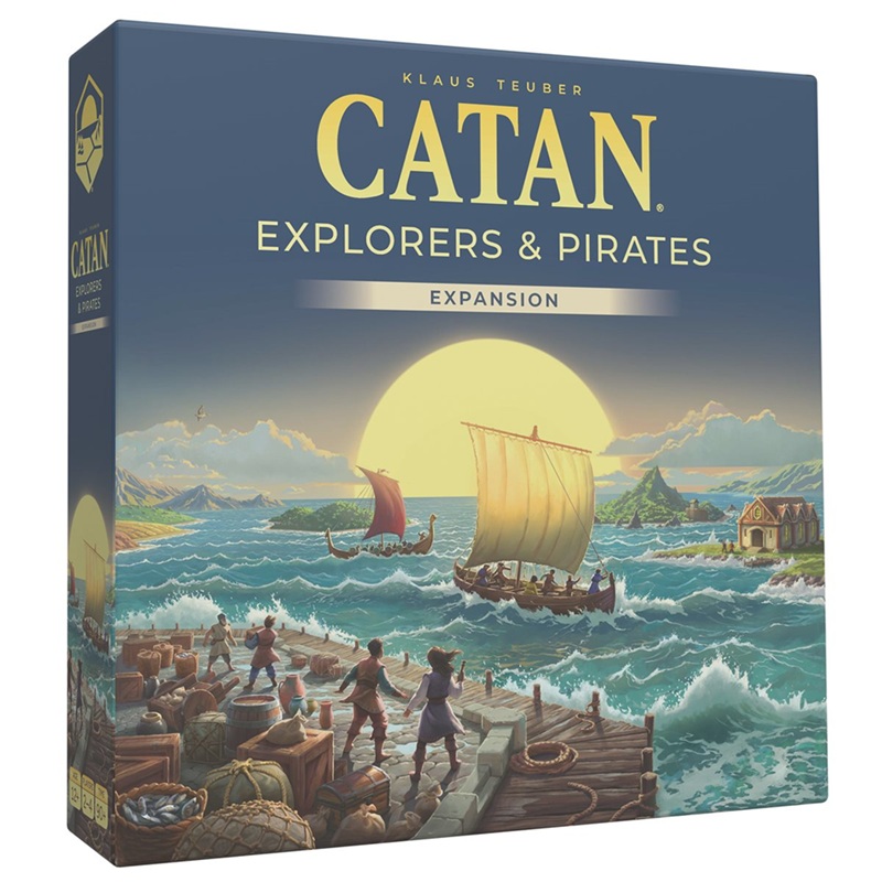 pos-029877030859-3aa6d11c4e205ebe085429e36e4f7a46.jpg Catan Explorers & Pirates 6th Edition - Image 1