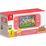 Nintendo Switch Lite + Animal Crossing New Horizon Coral